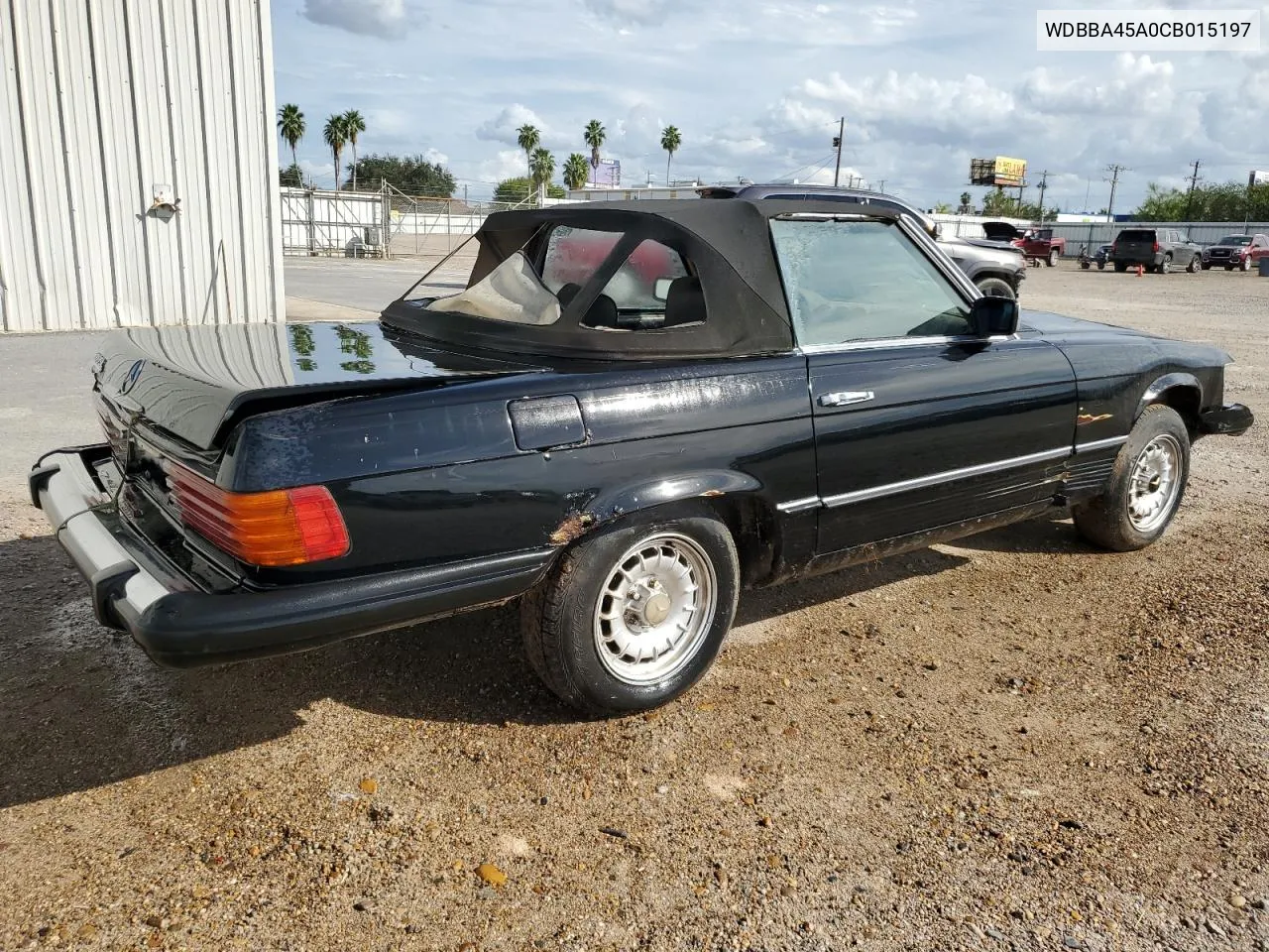 1982 Mercedes-Benz 380 Sl VIN: WDBBA45A0CB015197 Lot: 77005124