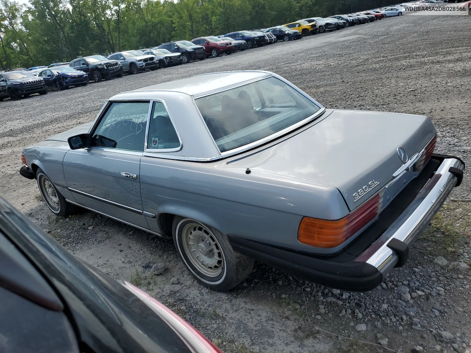 1983 Mercedes-Benz 380 Sl VIN: WDBBA45A2DB028566 Lot: 66758854