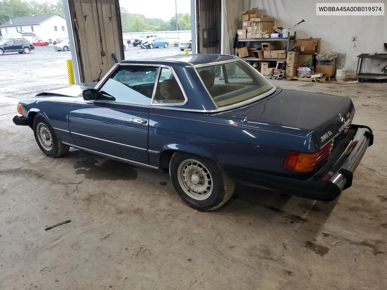 WDBBA45A0DB019574 1983 Mercedes-Benz 380 Sl