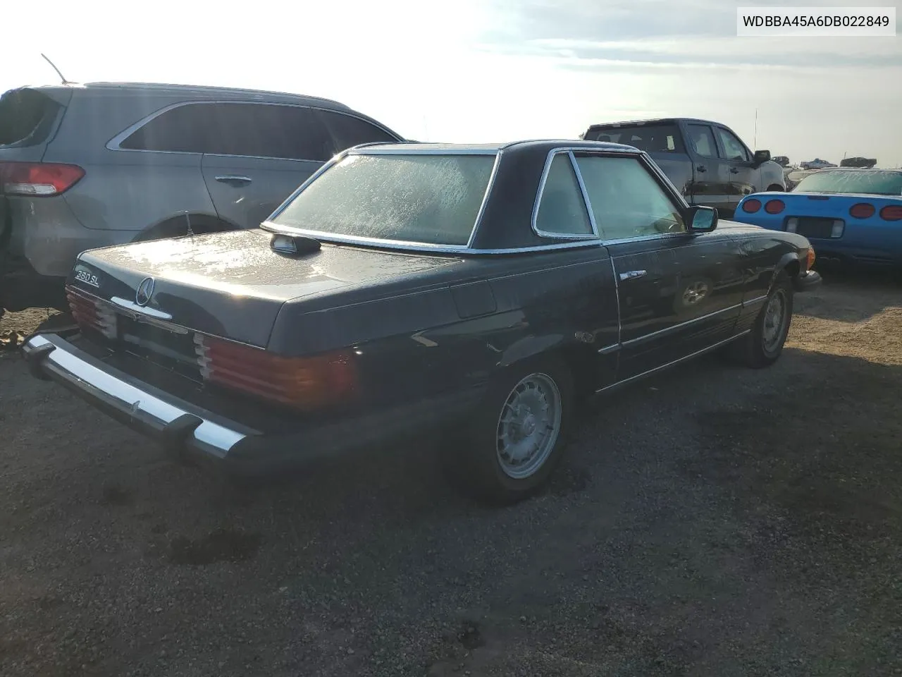 1983 Mercedes-Benz 380 Sl VIN: WDBBA45A6DB022849 Lot: 74930814