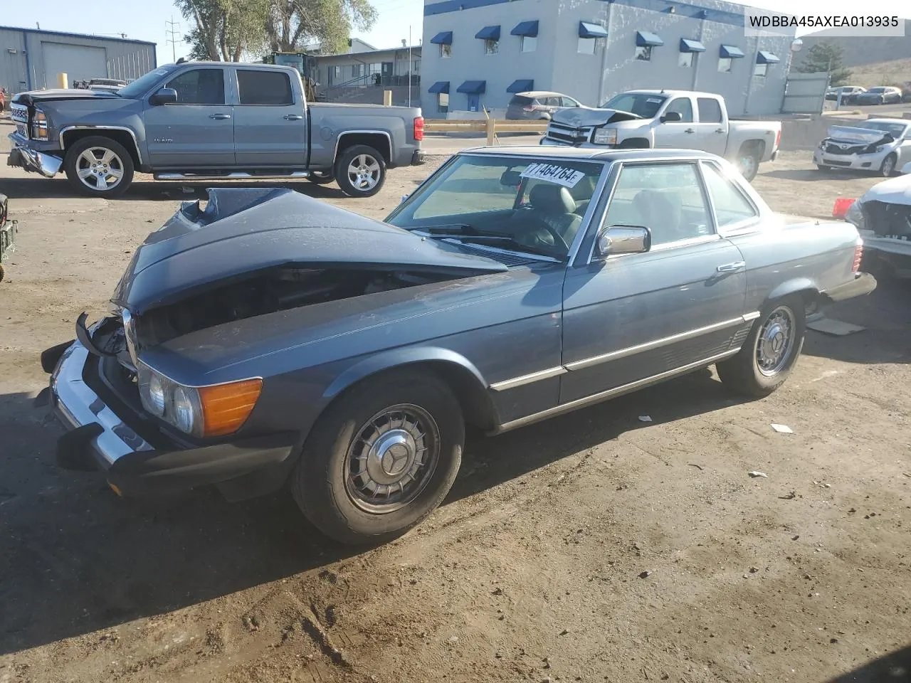 1984 Mercedes-Benz 380 Sl VIN: WDBBA45AXEA013935 Lot: 71464764