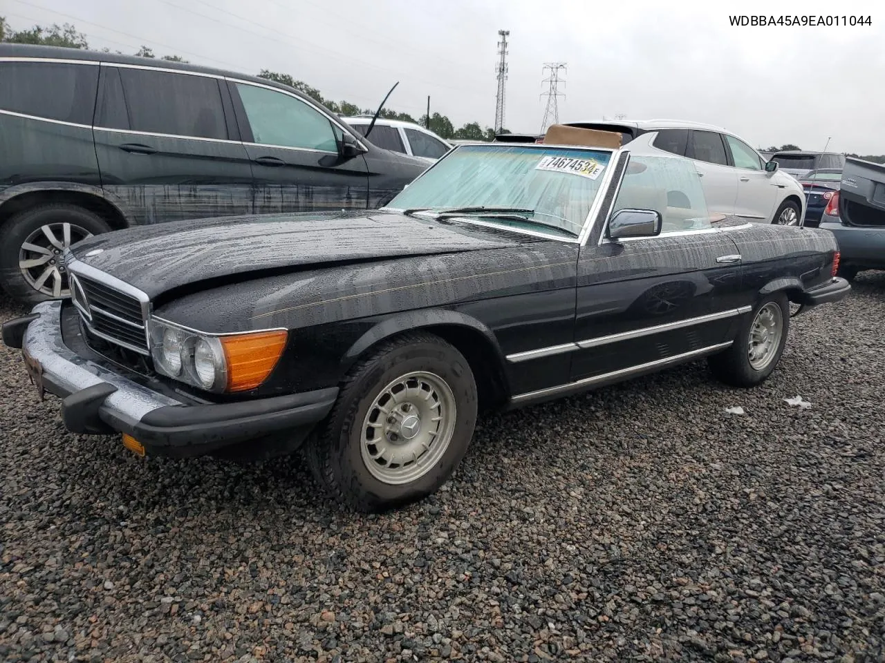 1984 Mercedes-Benz 380 Sl VIN: WDBBA45A9EA011044 Lot: 74674534