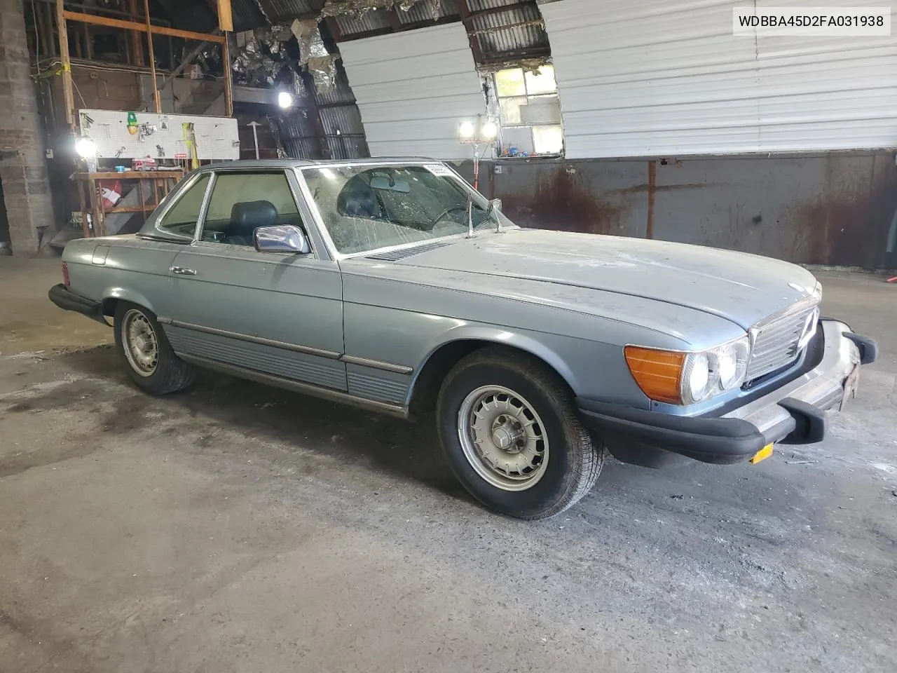 1985 Mercedes-Benz 380 Sl VIN: WDBBA45D2FA031938 Lot: 69996974