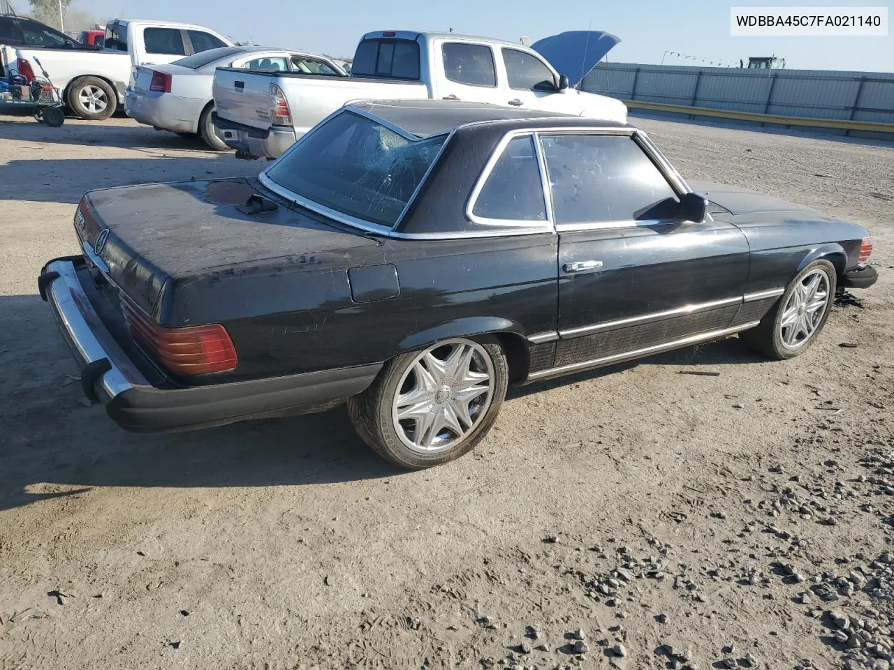 1985 Mercedes-Benz 380 Sl VIN: WDBBA45C7FA021140 Lot: 76387304