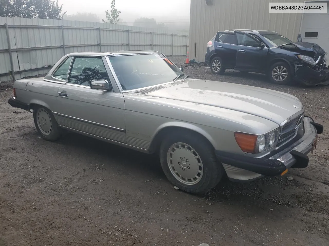 1986 Mercedes-Benz 560 Sl VIN: WDBBA48D2GA044461 Lot: 65802964