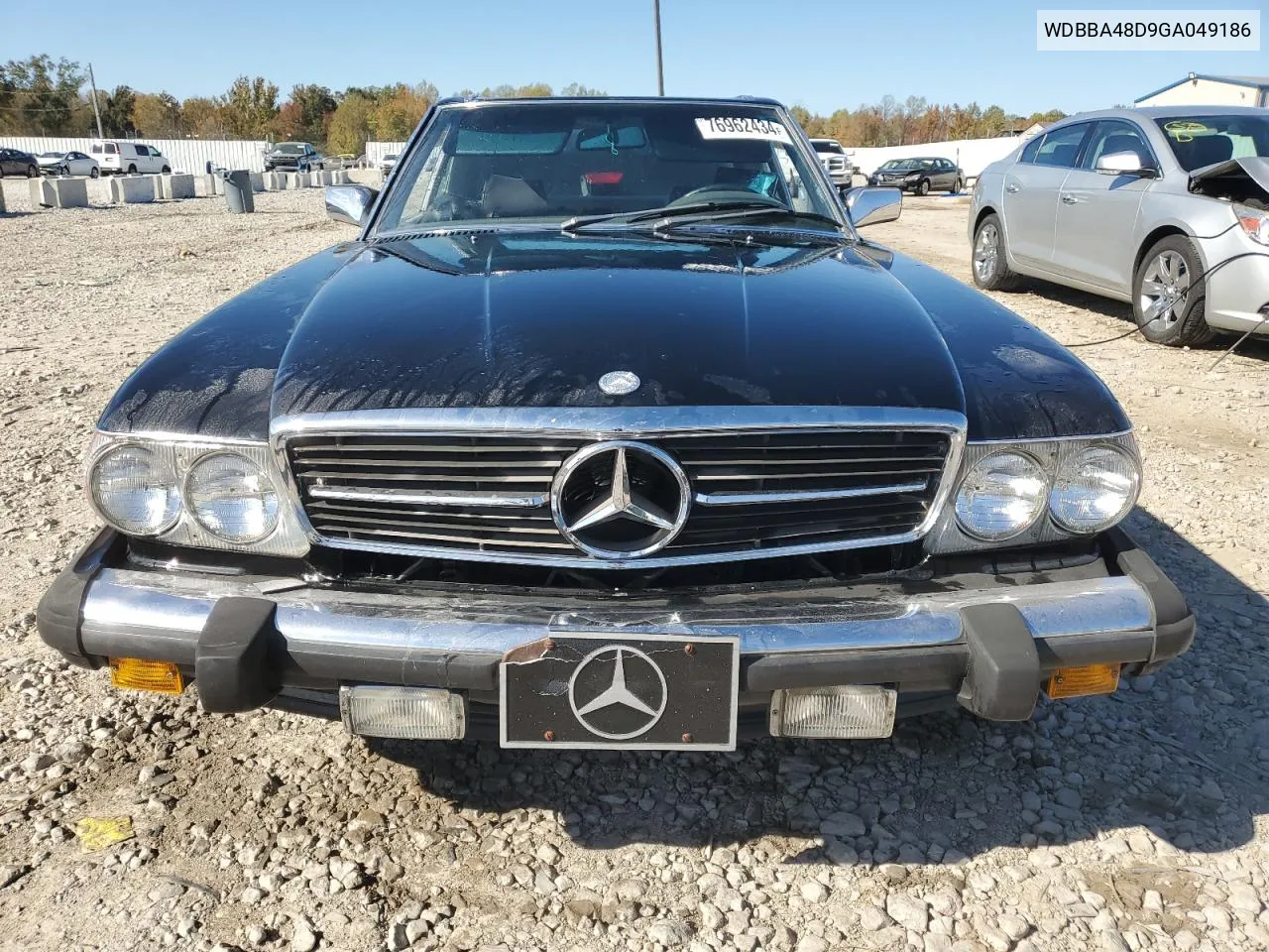 1986 Mercedes-Benz 560 Sl VIN: WDBBA48D9GA049186 Lot: 76962434