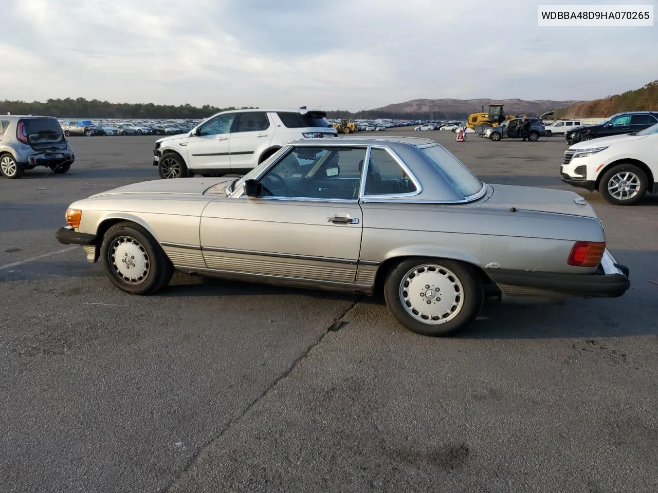 1987 Mercedes-Benz 560 Sl VIN: WDBBA48D9HA070265 Lot: 77411844