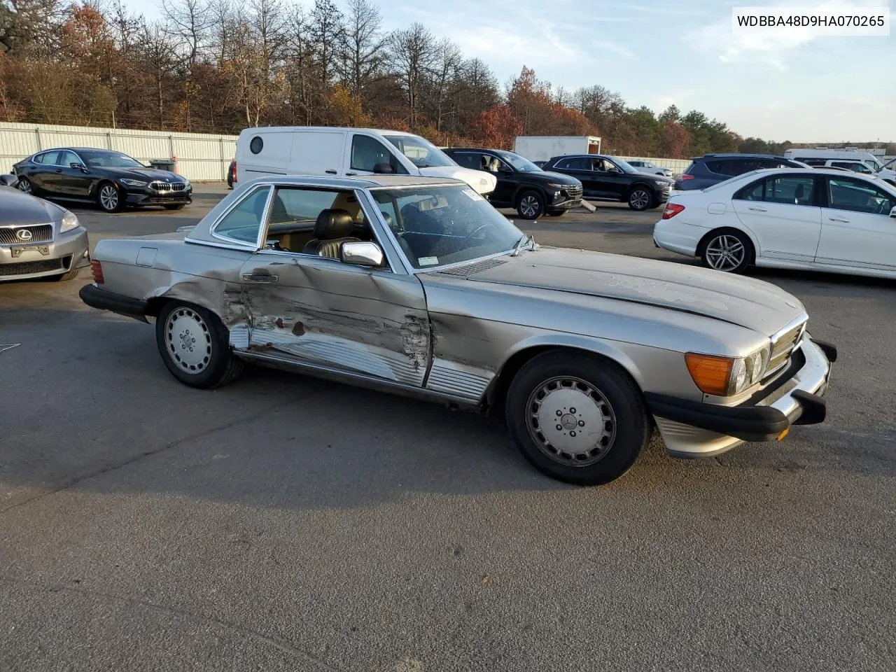 1987 Mercedes-Benz 560 Sl VIN: WDBBA48D9HA070265 Lot: 77411844