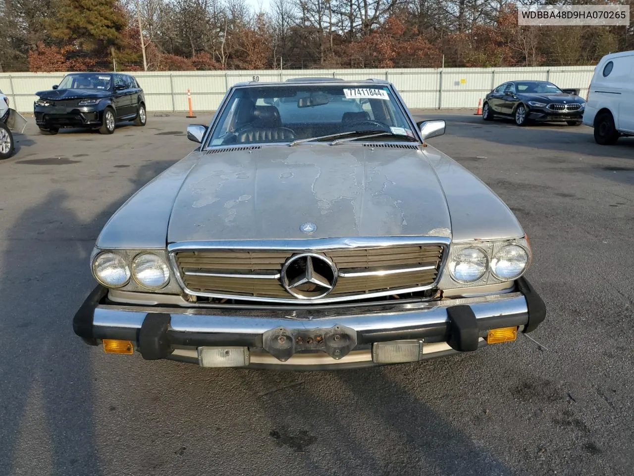 1987 Mercedes-Benz 560 Sl VIN: WDBBA48D9HA070265 Lot: 77411844