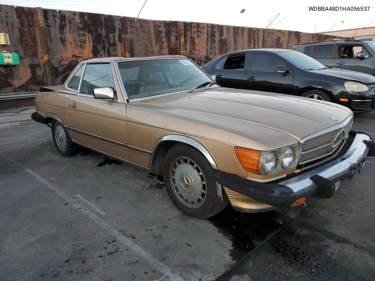 1987 Mercedes-Benz 560 Sl VIN: WDBBA48D1HA056537 Lot: 80232424