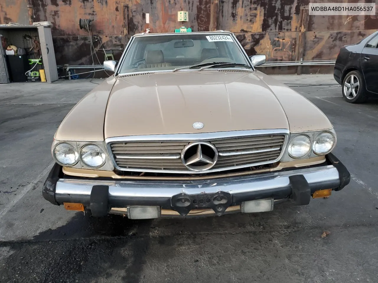 1987 Mercedes-Benz 560 Sl VIN: WDBBA48D1HA056537 Lot: 80232424