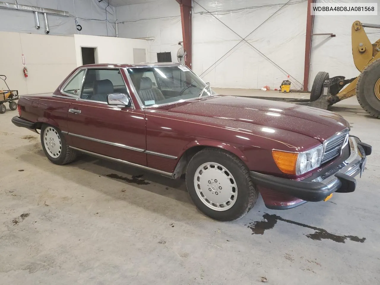 1988 Mercedes-Benz 560 Sl VIN: WDBBA48D8JA081568 Lot: 75203314