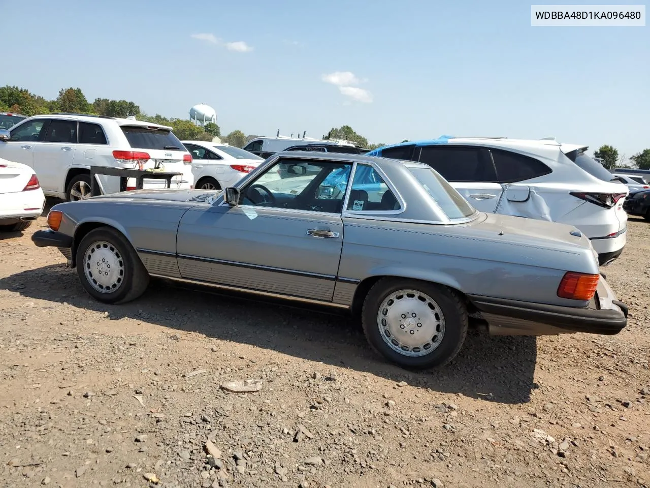 1989 Mercedes-Benz 560 Sl VIN: WDBBA48D1KA096480 Lot: 71076444