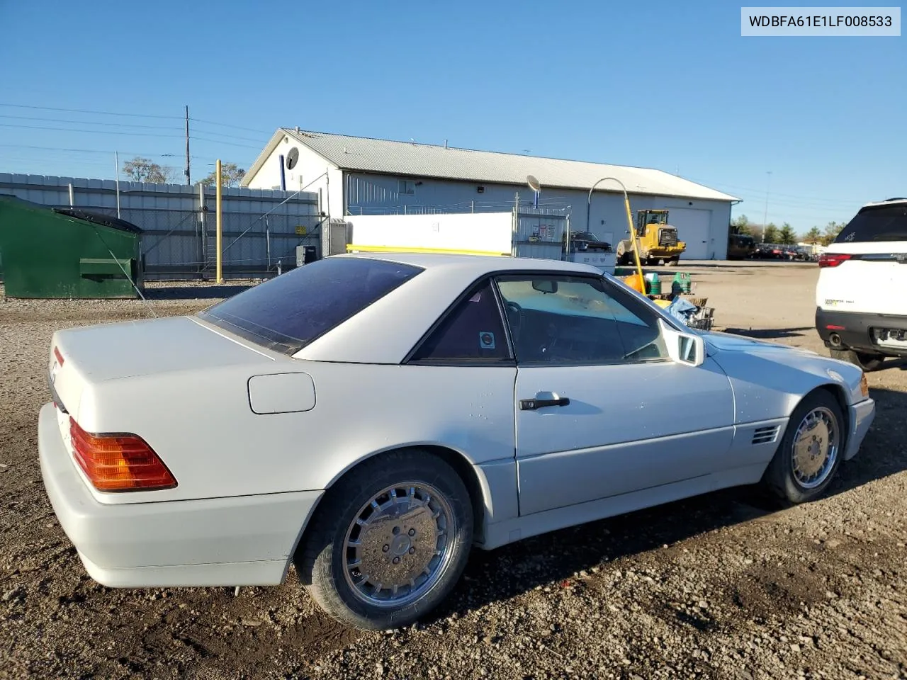 1990 Mercedes-Benz 300 Sl VIN: WDBFA61E1LF008533 Lot: 80137904