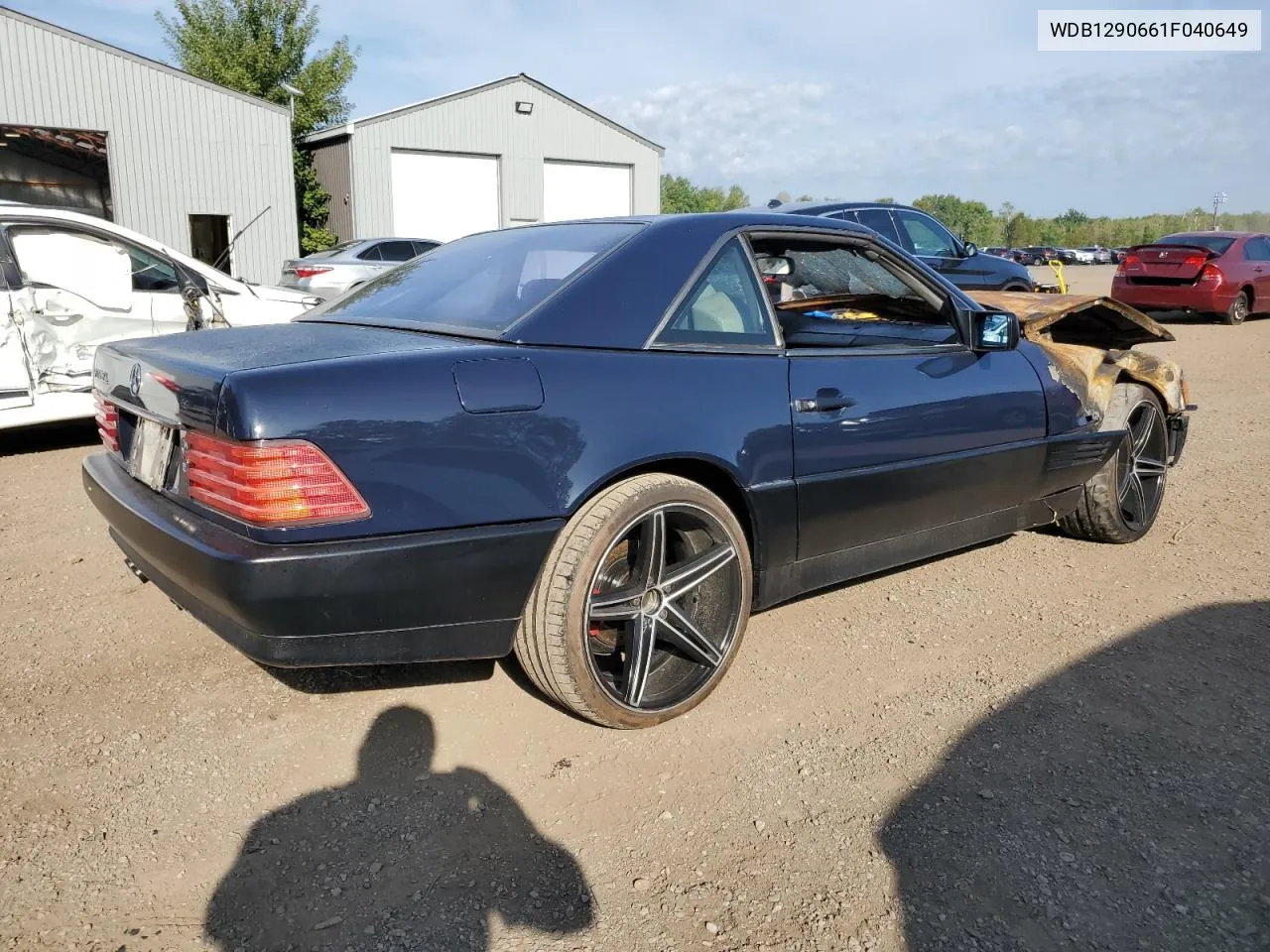 1991 Mercedes-Benz 500Sl VIN: WDB1290661F040649 Lot: 68577844