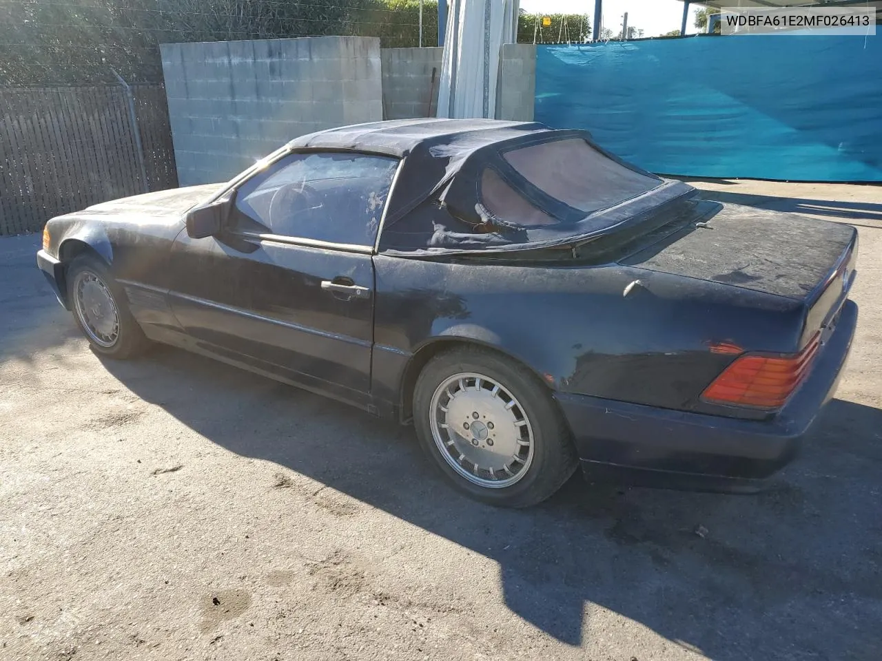 1991 Mercedes-Benz 300 Sl VIN: WDBFA61E2MF026413 Lot: 71316174