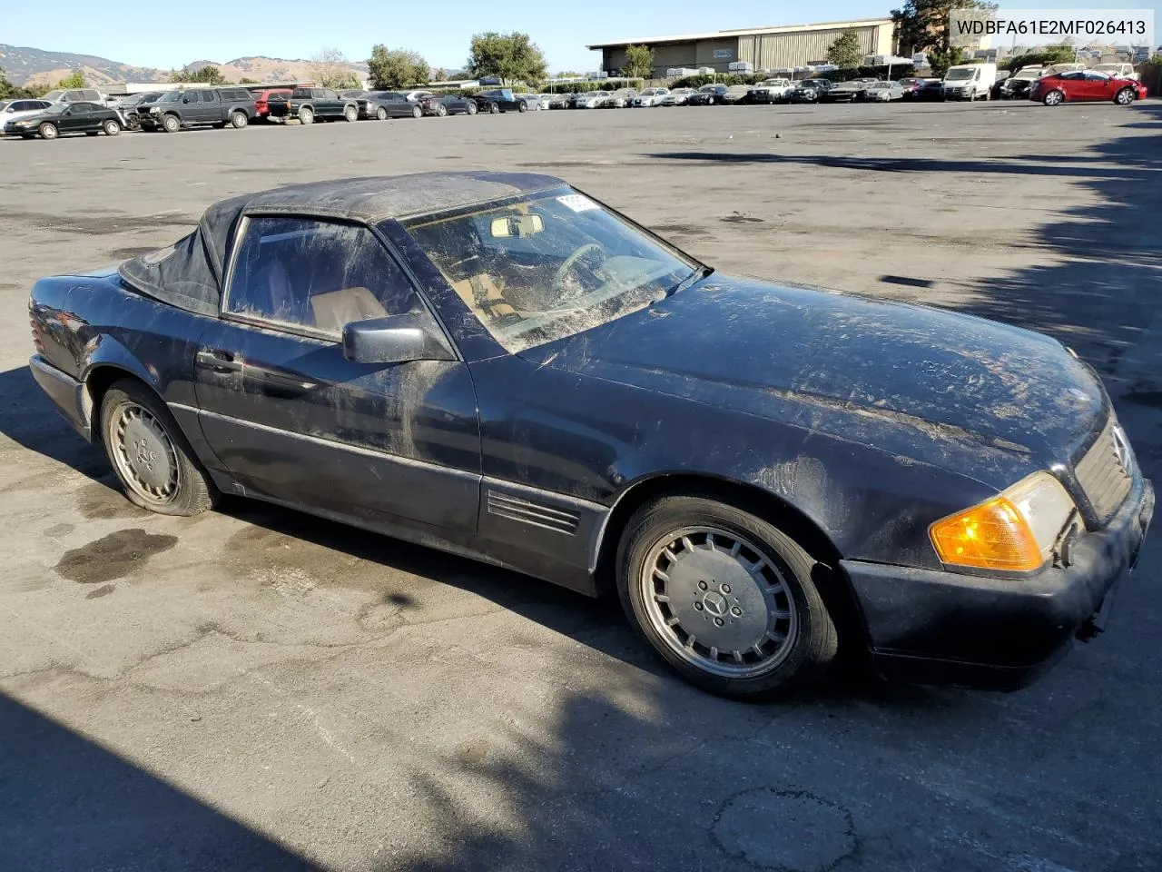 1991 Mercedes-Benz 300 Sl VIN: WDBFA61E2MF026413 Lot: 71316174