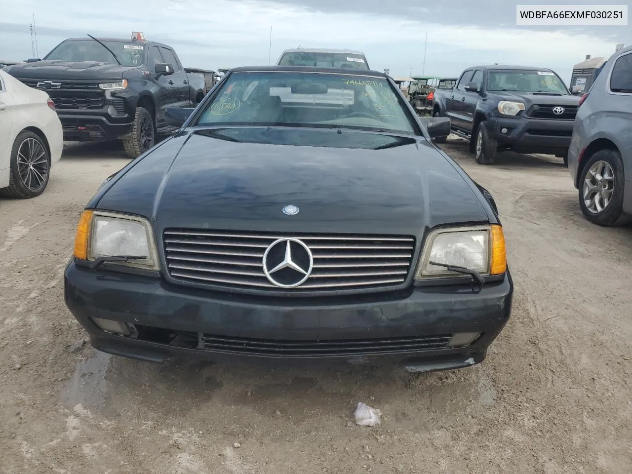 1991 Mercedes-Benz 500 Sl VIN: WDBFA66EXMF030251 Lot: 74660784