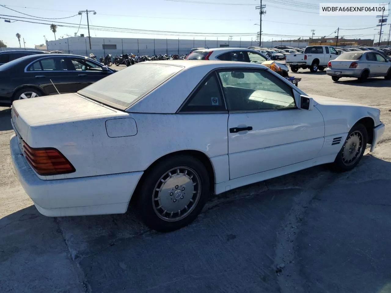 1992 Mercedes-Benz 500 Sl VIN: WDBFA66EXNF064109 Lot: 71272314