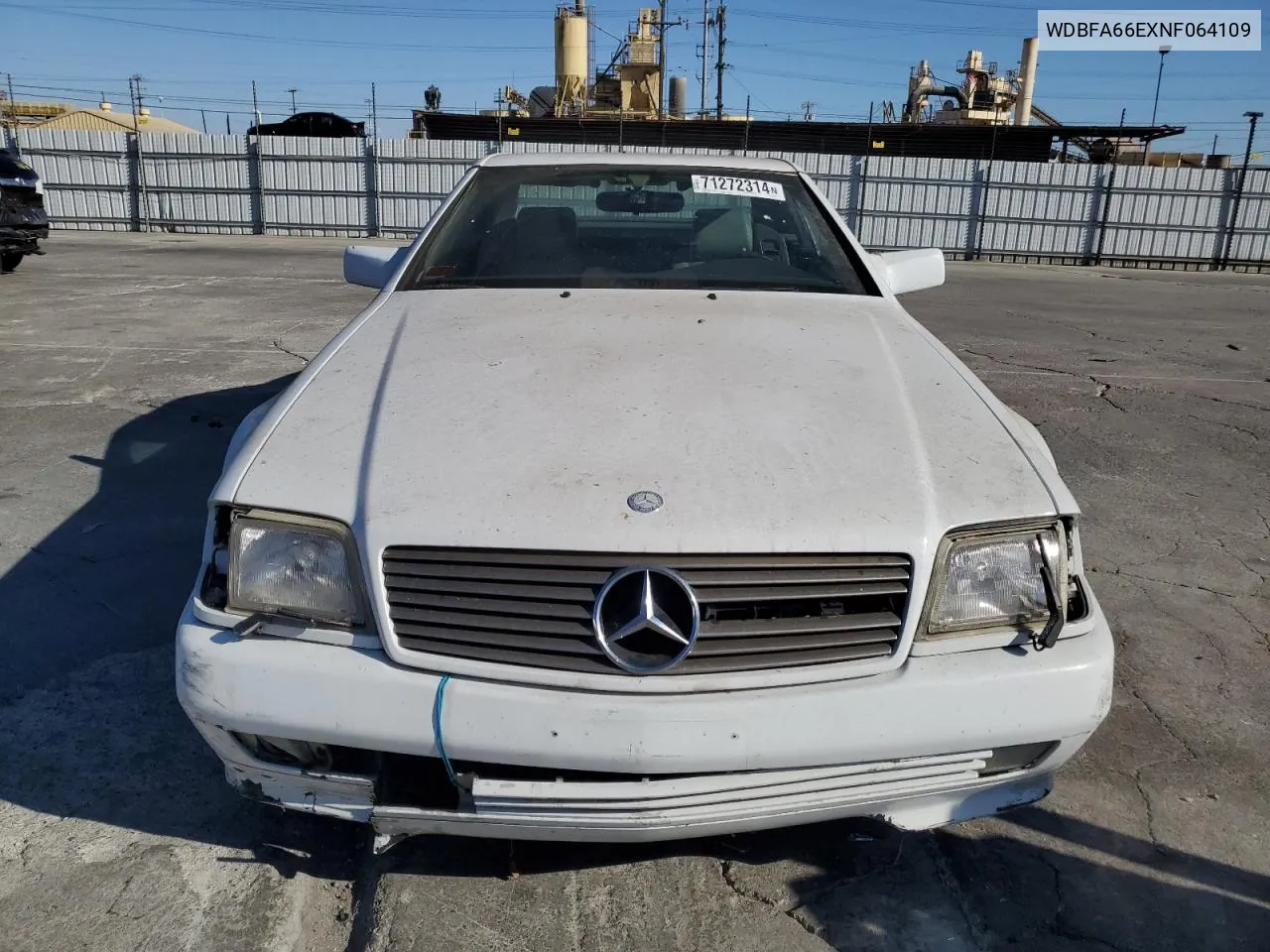 1992 Mercedes-Benz 500 Sl VIN: WDBFA66EXNF064109 Lot: 71272314