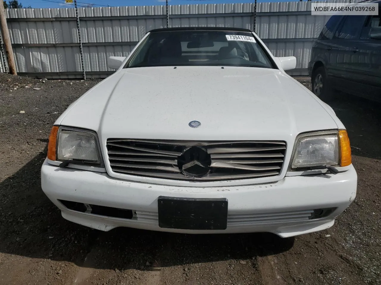 1992 Mercedes-Benz 500 Sl VIN: WDBFA66E4NF039268 Lot: 73941104