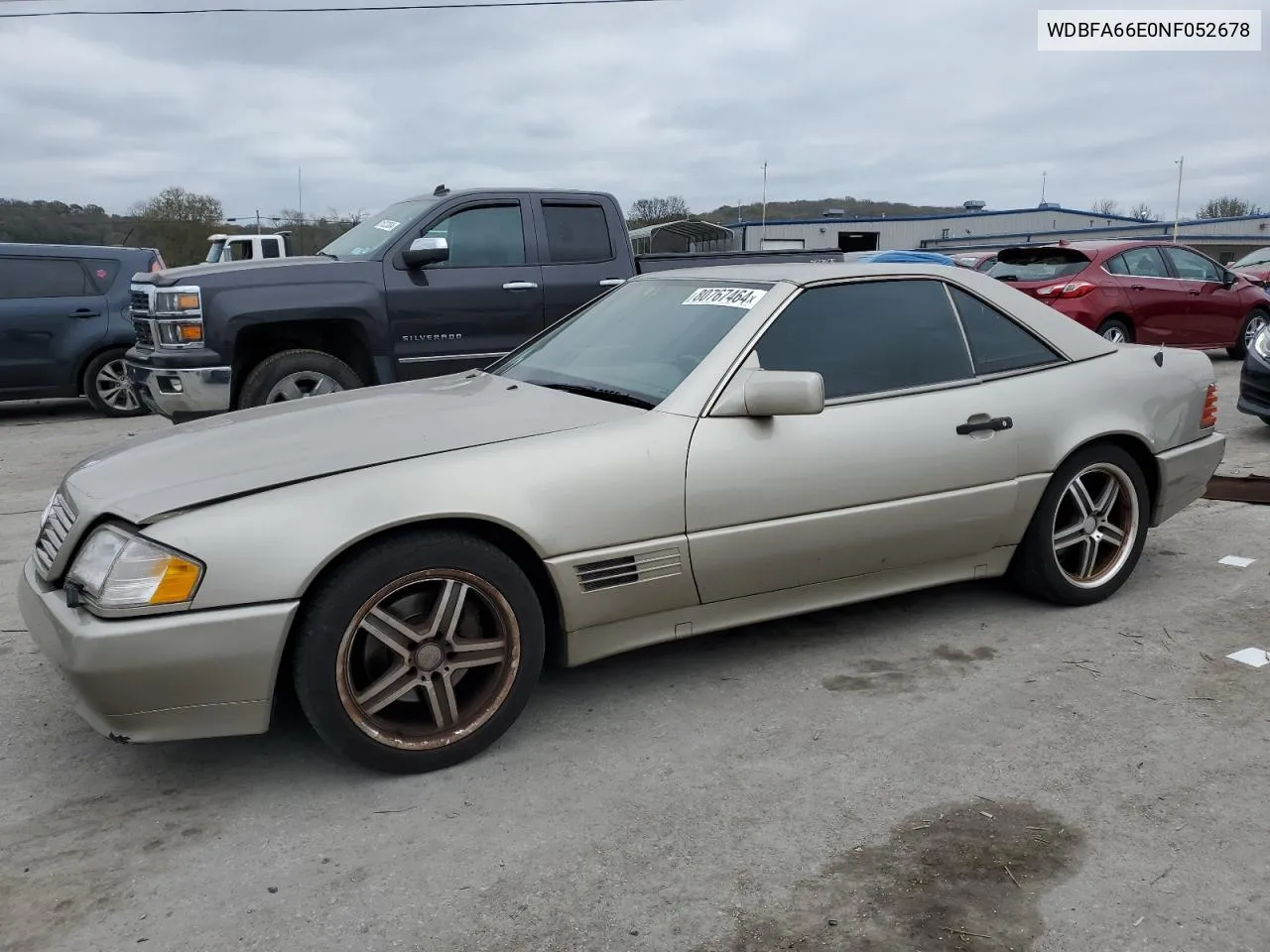 1992 Mercedes-Benz 500 Sl VIN: WDBFA66E0NF052678 Lot: 80767464