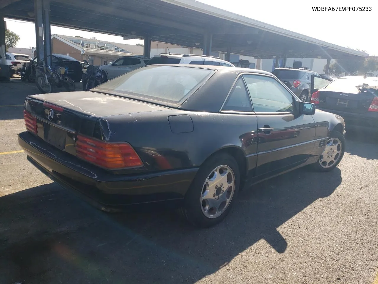 1993 Mercedes-Benz 500 Sl VIN: WDBFA67E9PF075233 Lot: 73892124