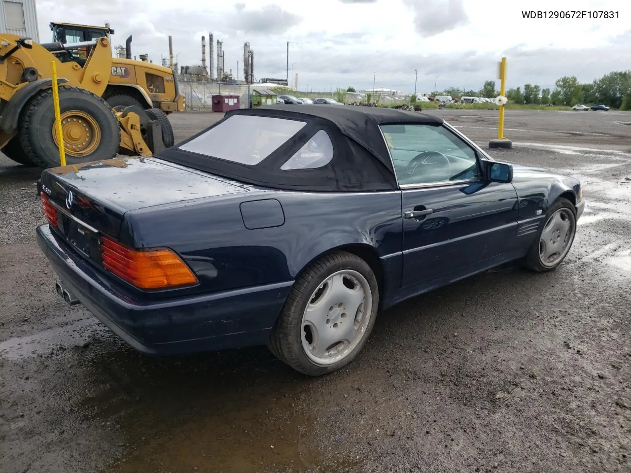 1994 Mercedes-Benz Sl 500 VIN: WDB1290672F107831 Lot: 67643584