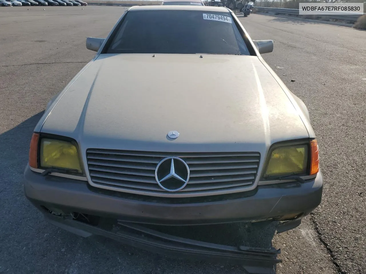 1994 Mercedes-Benz Sl 500 VIN: WDBFA67E7RF085830 Lot: 70479494