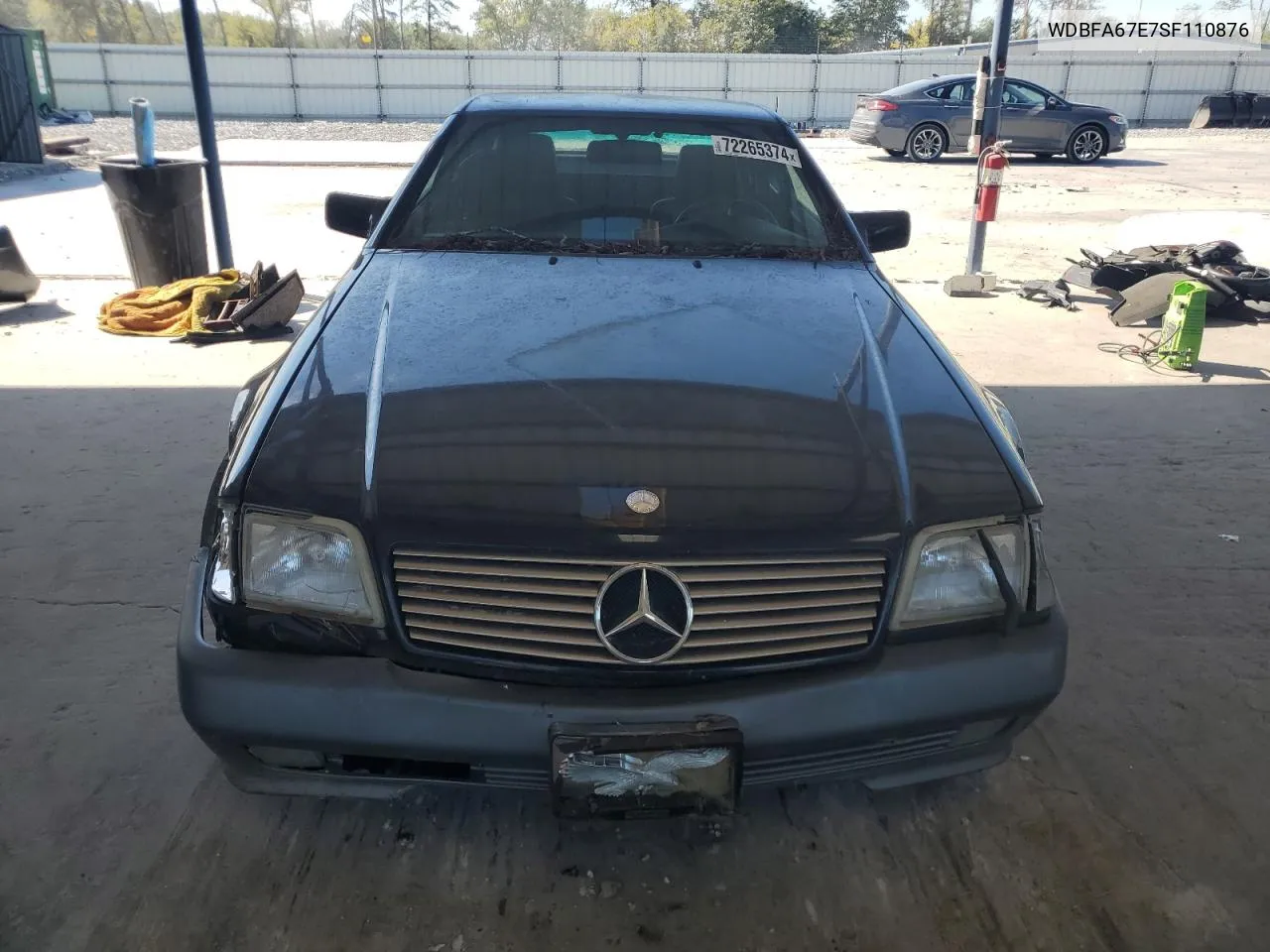 1995 Mercedes-Benz Sl 500 VIN: WDBFA67E7SF110876 Lot: 72265374