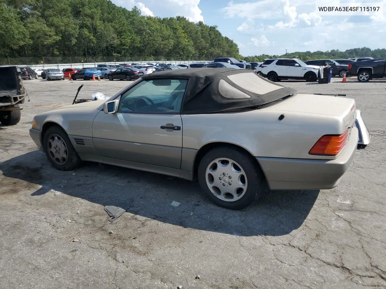 1995 Mercedes-Benz Sl 320 VIN: WDBFA63E4SF115197 Lot: 72720254