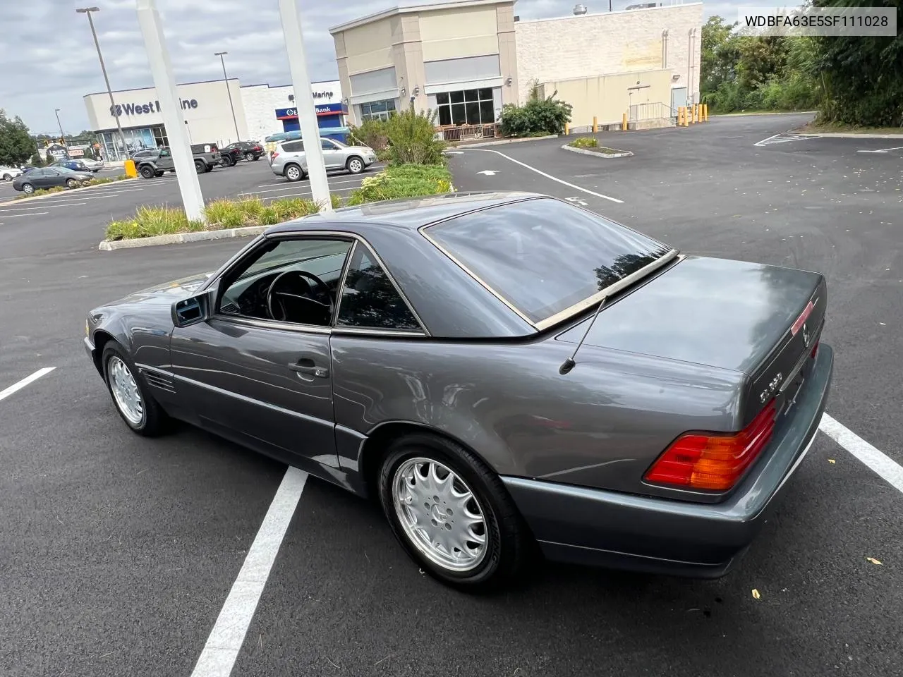 1995 Mercedes-Benz Sl 320 VIN: WDBFA63E5SF111028 Lot: 78472194