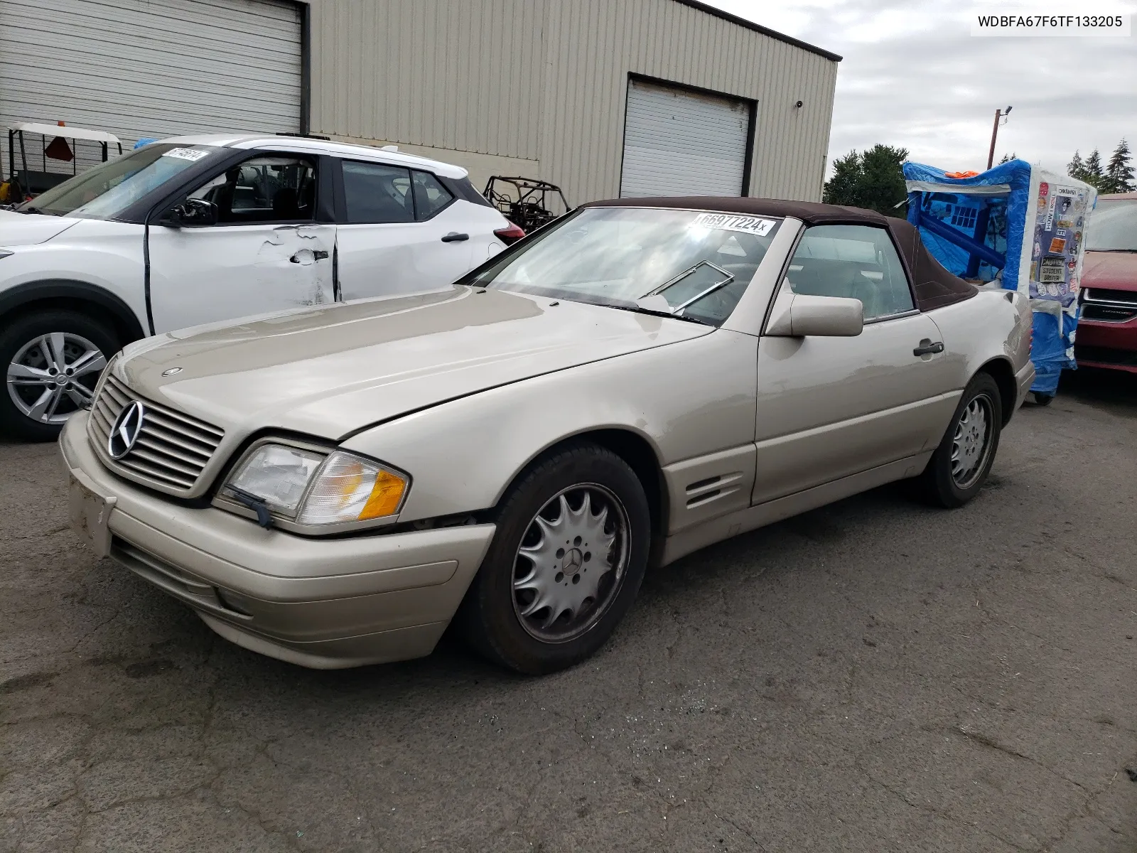 1996 Mercedes-Benz Sl 500 VIN: WDBFA67F6TF133205 Lot: 66977224