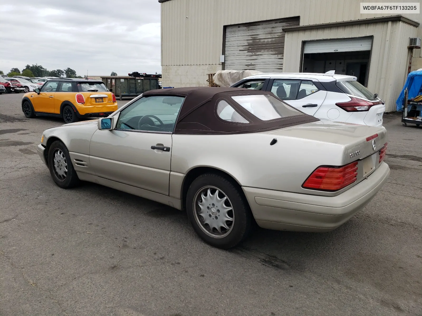 1996 Mercedes-Benz Sl 500 VIN: WDBFA67F6TF133205 Lot: 66977224