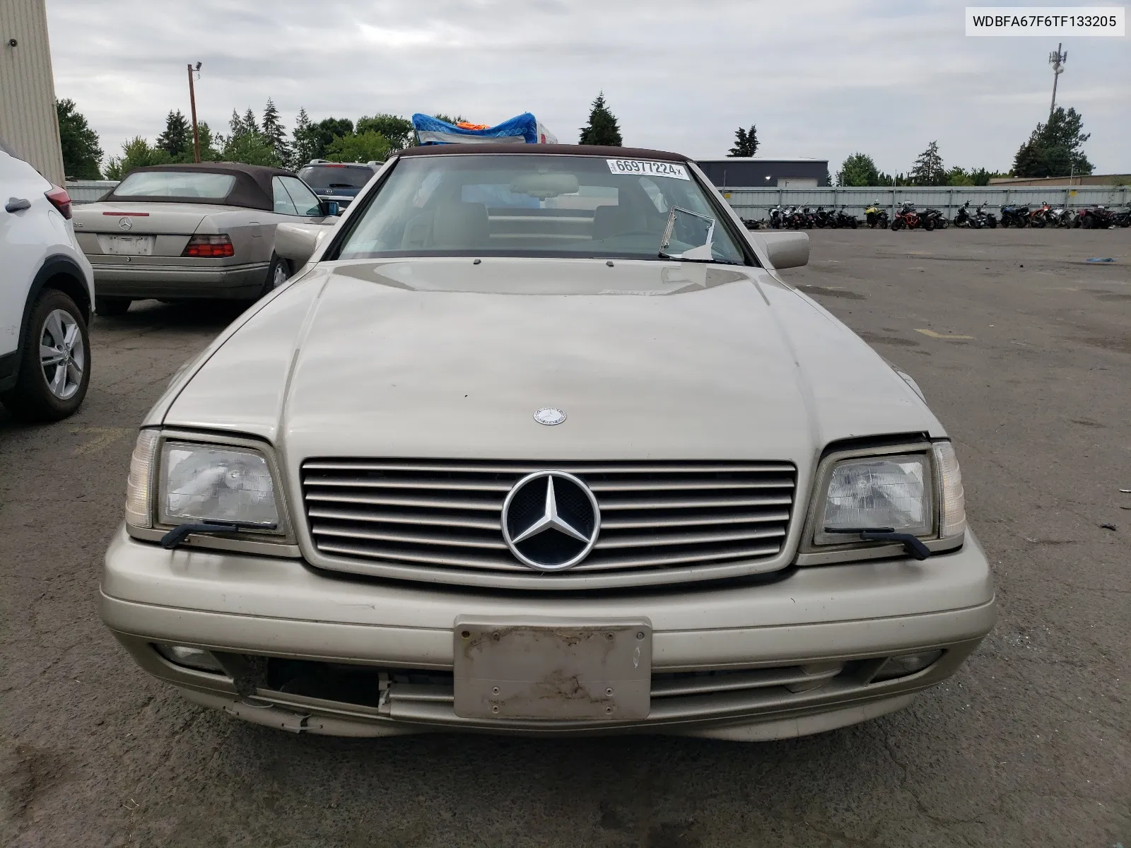 1996 Mercedes-Benz Sl 500 VIN: WDBFA67F6TF133205 Lot: 66977224