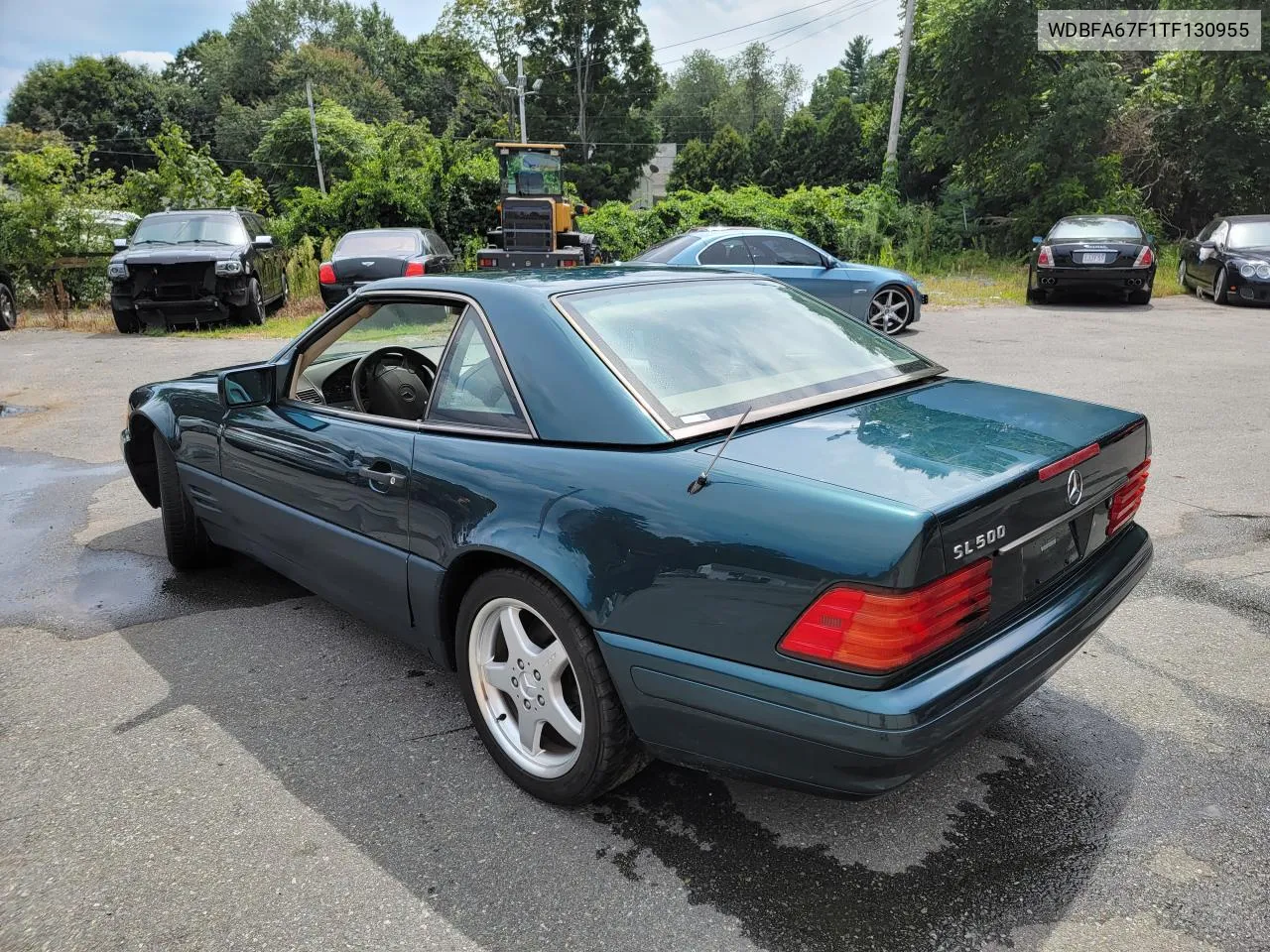 1996 Mercedes-Benz Sl 500 VIN: WDBFA67F1TF130955 Lot: 74691784