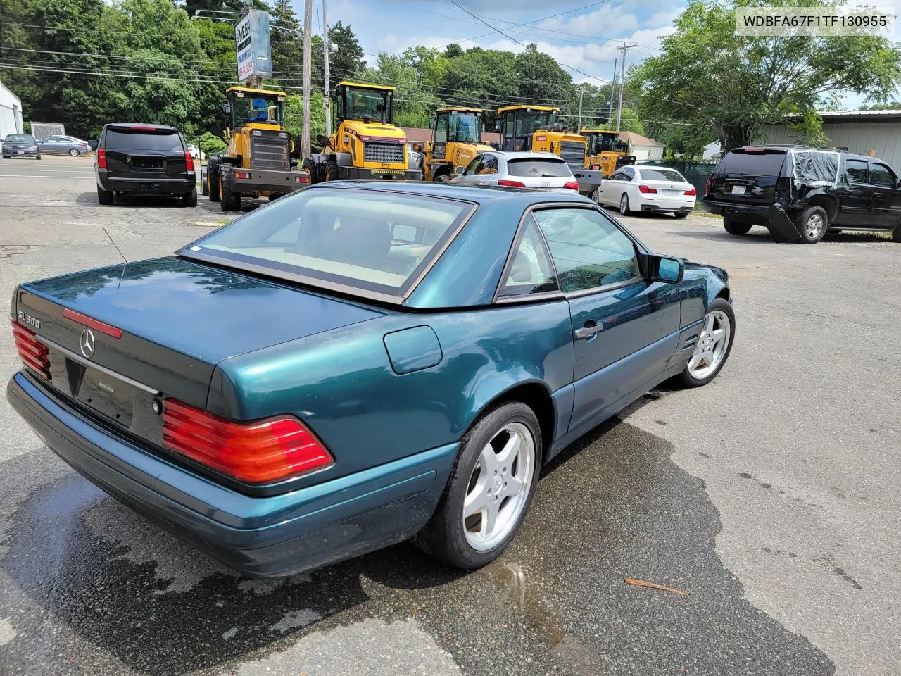 1996 Mercedes-Benz Sl 500 VIN: WDBFA67F1TF130955 Lot: 74691784