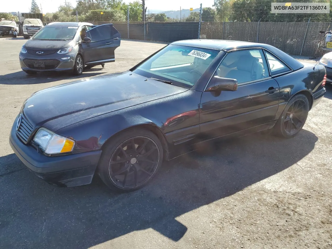 1996 Mercedes-Benz Sl 320 VIN: WDBFA63F2TF136074 Lot: 76396834