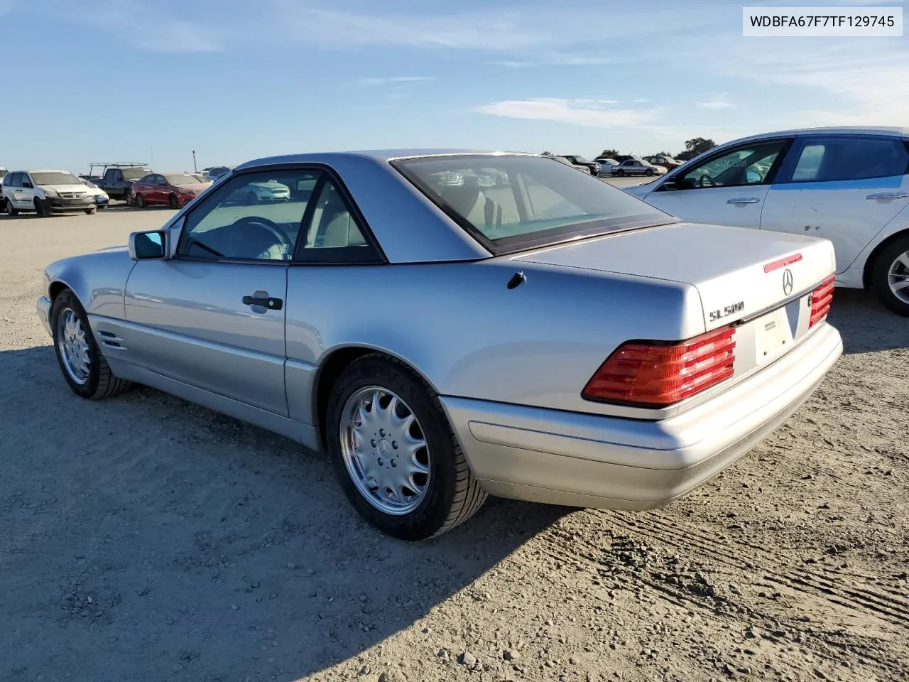 1996 Mercedes-Benz Sl 500 VIN: WDBFA67F7TF129745 Lot: 77851354