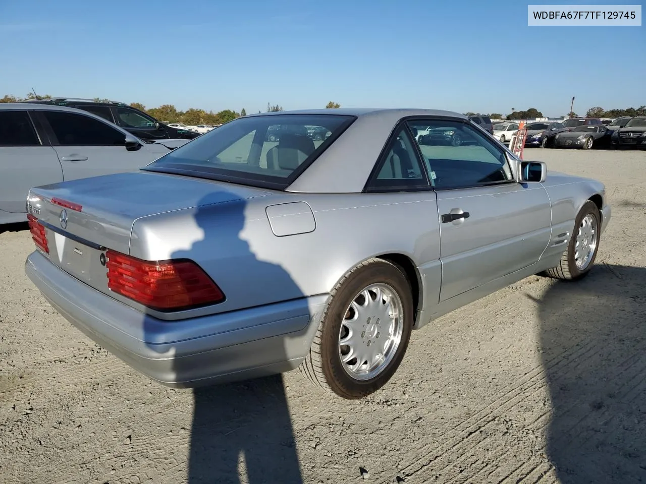 1996 Mercedes-Benz Sl 500 VIN: WDBFA67F7TF129745 Lot: 77851354