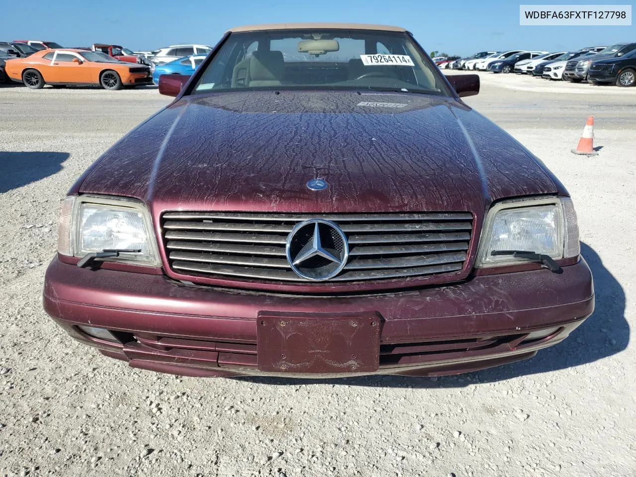 1996 Mercedes-Benz Sl 320 VIN: WDBFA63FXTF127798 Lot: 79264114