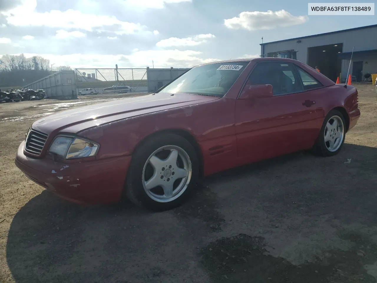 1996 Mercedes-Benz Sl 320 VIN: WDBFA63F8TF138489 Lot: 81133734