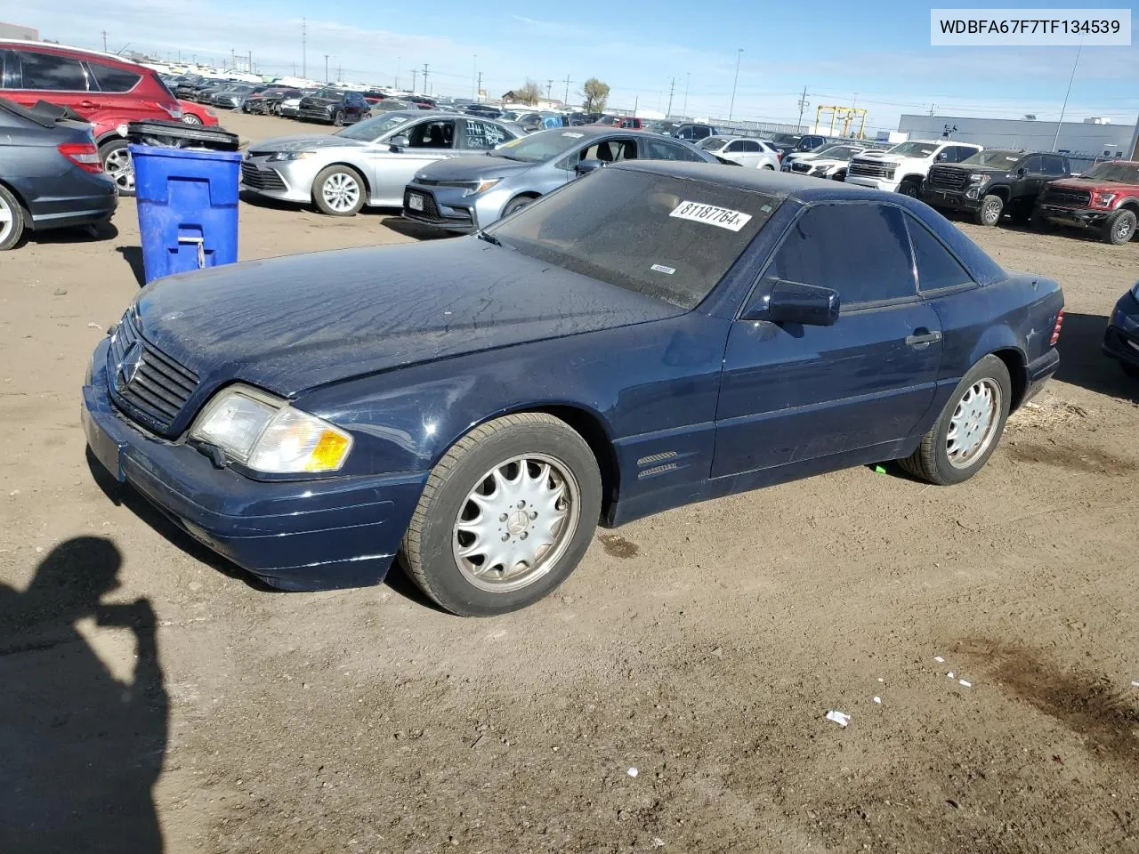 1996 Mercedes-Benz Sl 500 VIN: WDBFA67F7TF134539 Lot: 81187764