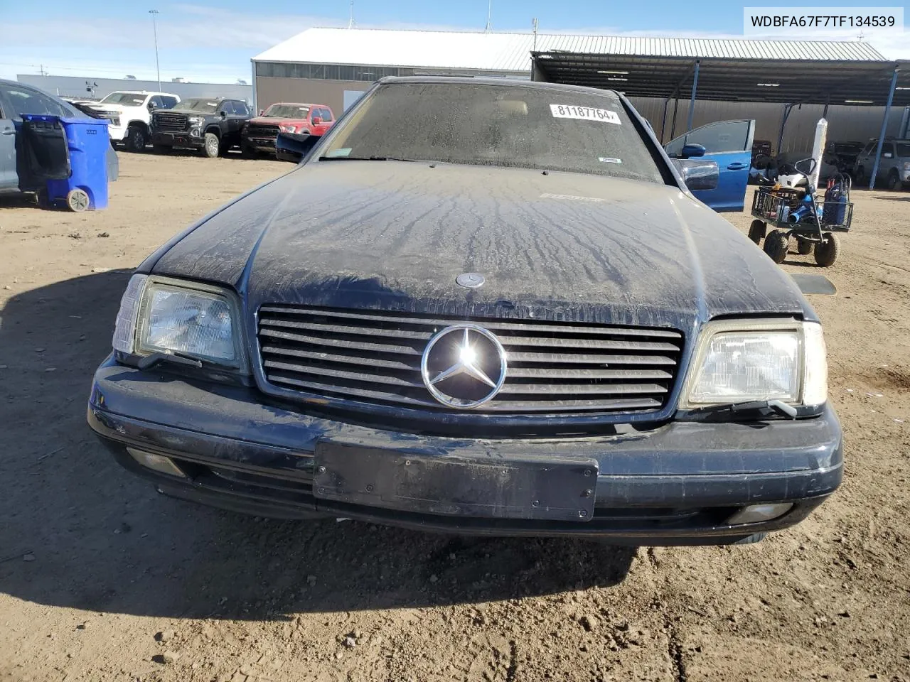 1996 Mercedes-Benz Sl 500 VIN: WDBFA67F7TF134539 Lot: 81187764