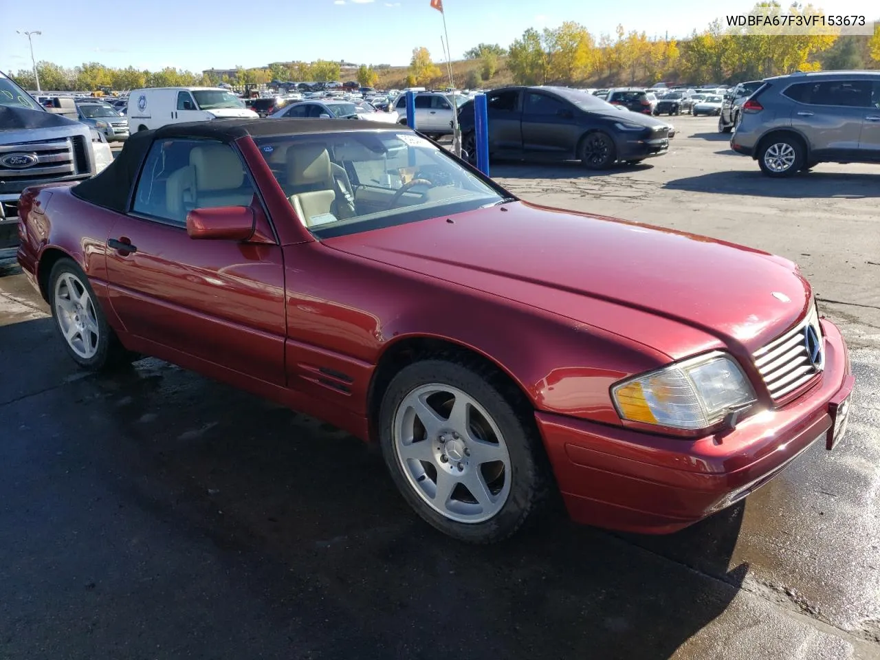 1997 Mercedes-Benz Sl 500 VIN: WDBFA67F3VF153673 Lot: 69632694