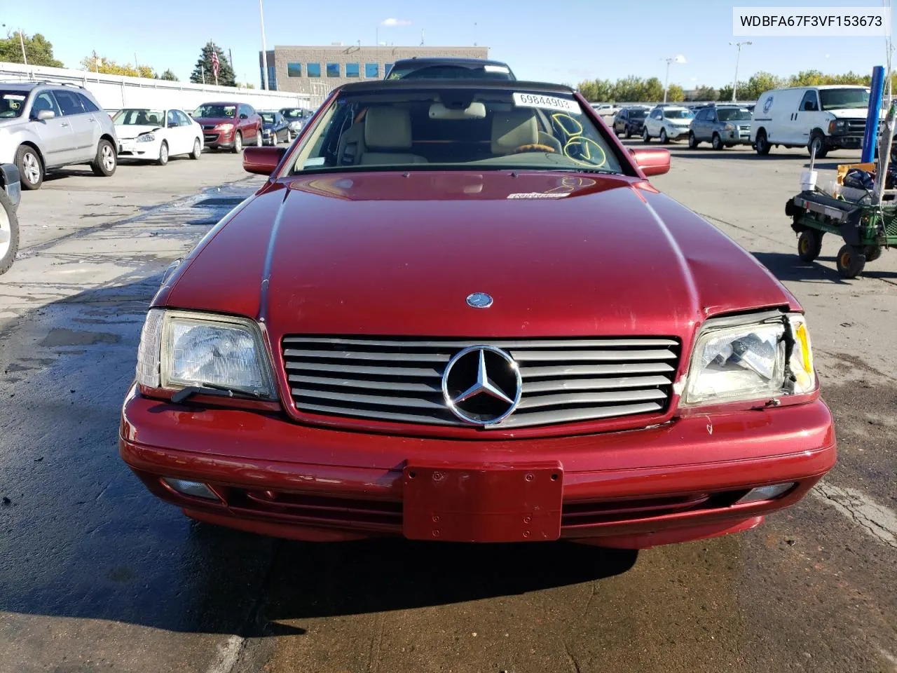 1997 Mercedes-Benz Sl 500 VIN: WDBFA67F3VF153673 Lot: 69632694