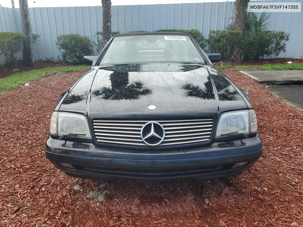 1997 Mercedes-Benz Sl 500 VIN: WDBFA67F3VF147355 Lot: 74295594