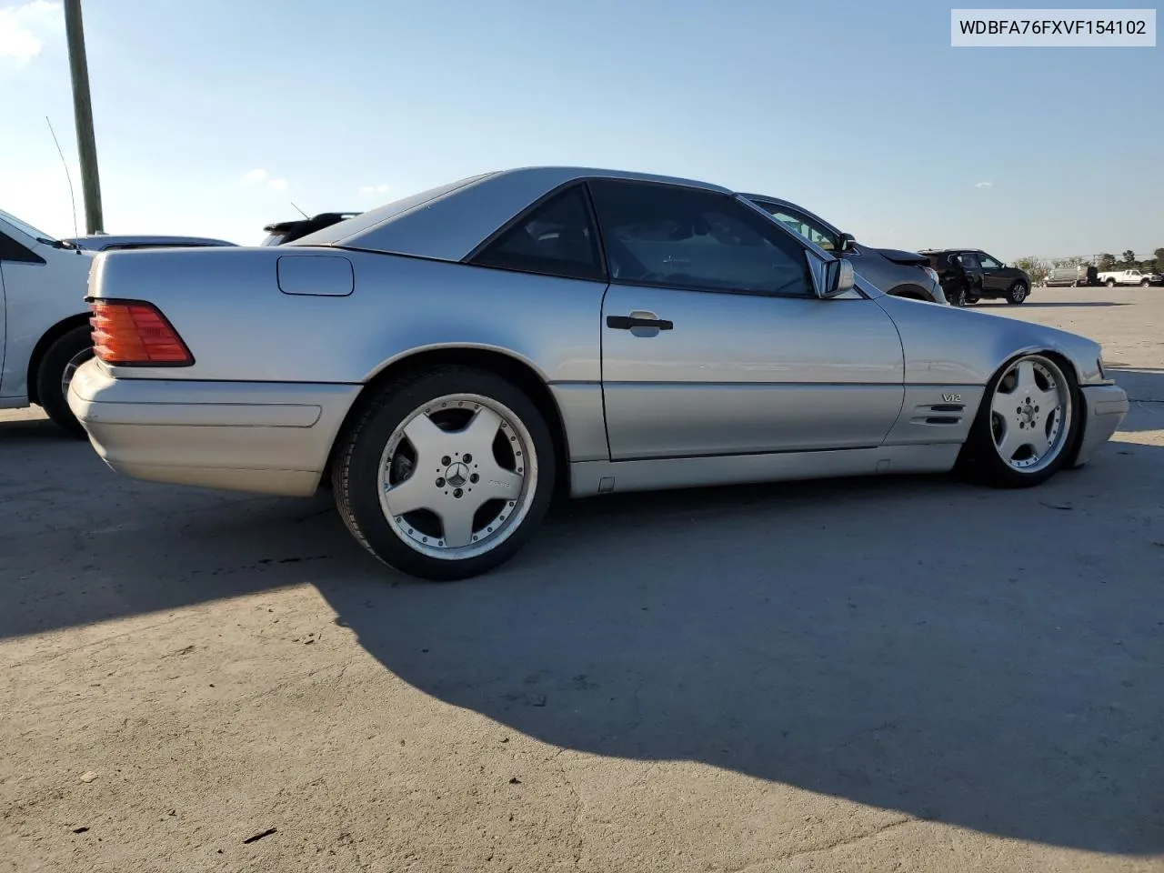 1997 Mercedes-Benz Sl 600 VIN: WDBFA76FXVF154102 Lot: 74347414