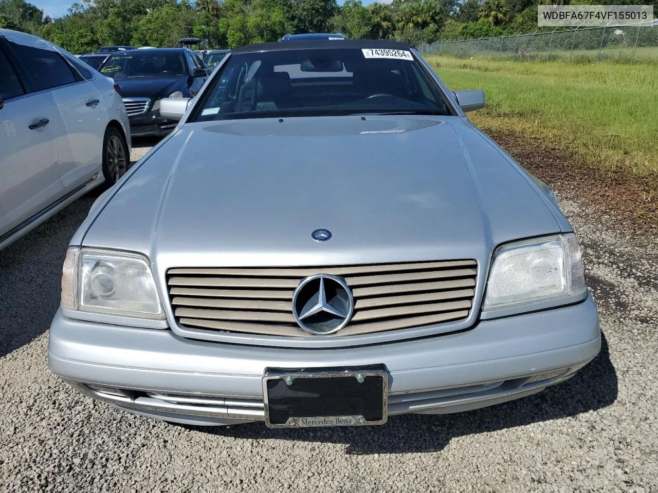 1997 Mercedes-Benz Sl 500 VIN: WDBFA67F4VF155013 Lot: 74395264