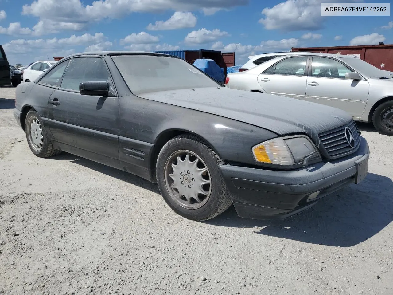 1997 Mercedes-Benz Sl 500 VIN: WDBFA67F4VF142262 Lot: 74483884